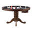 Table ronde et table de poker