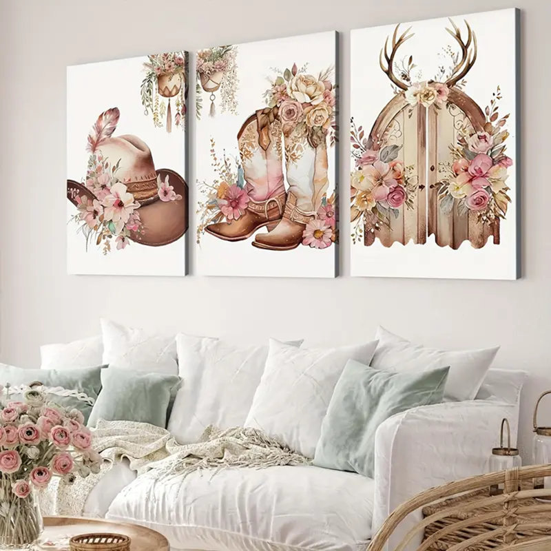 3 Piece Wrapped Canvas Print