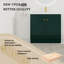 36'' Free standing Single Bathroom Vanity With Resin Vanity Top-1073003036