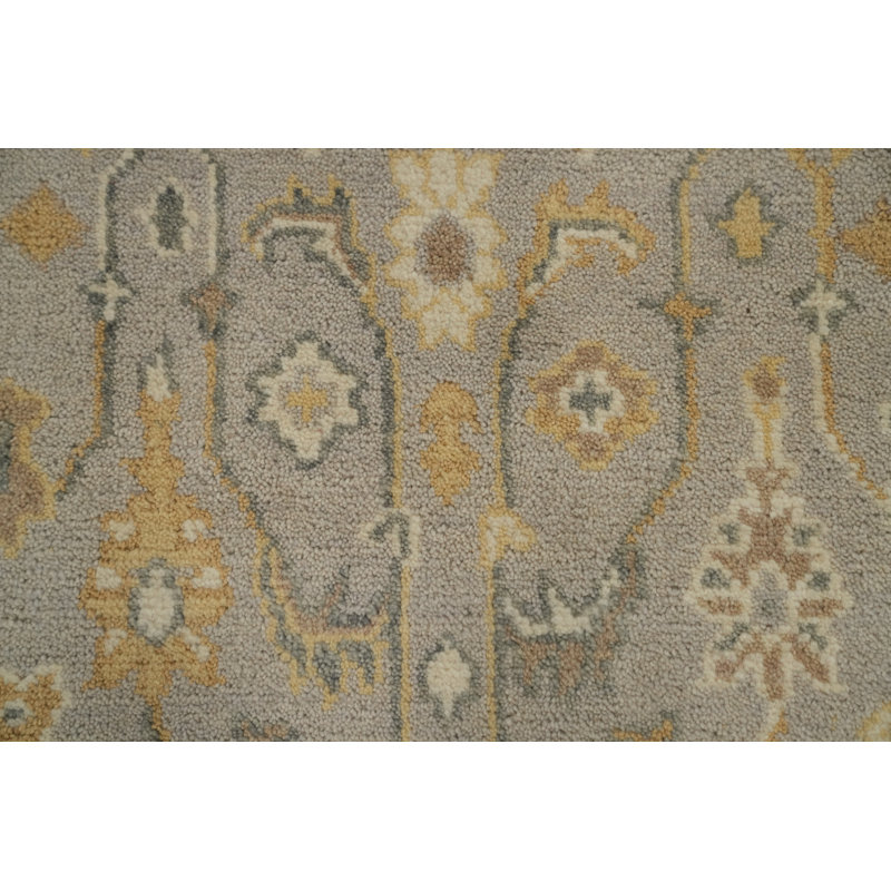 Tapis transitionnel en laine Oushak 3 x 5