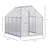99" W x 74" D Greenhouse
