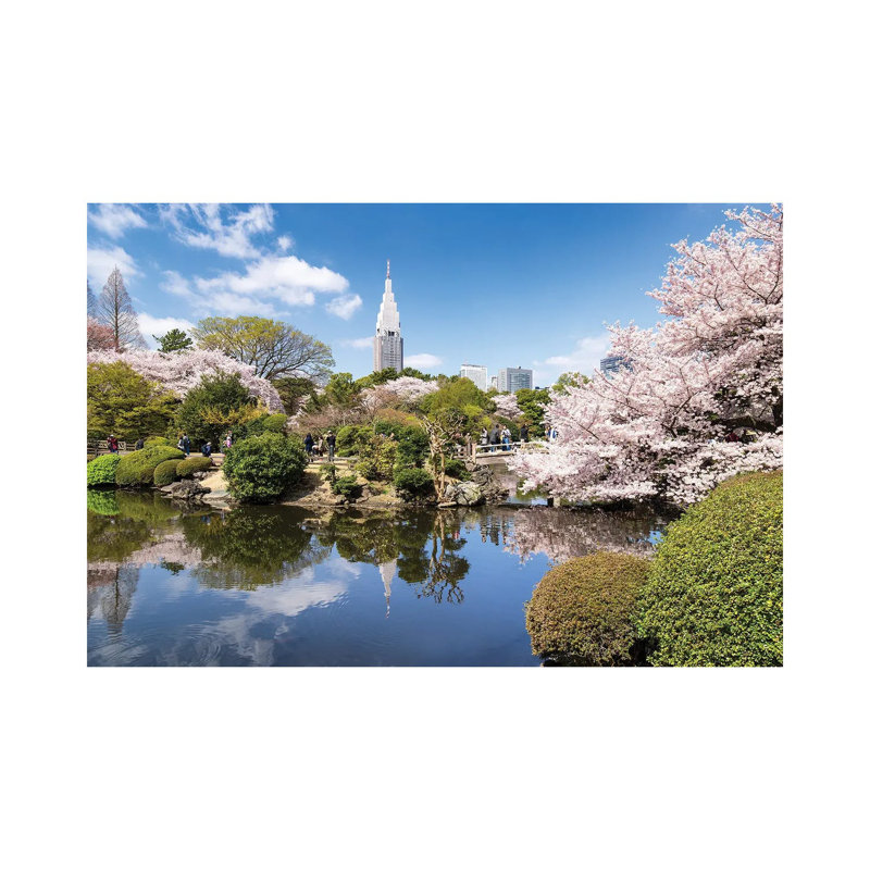 Shinjuku Gyoen In Spring, Tokyo, Japan by Jan Becke - Wrapped Canvas Print, 101.6 cm H x 66.04 cm W x 1.91 cm D