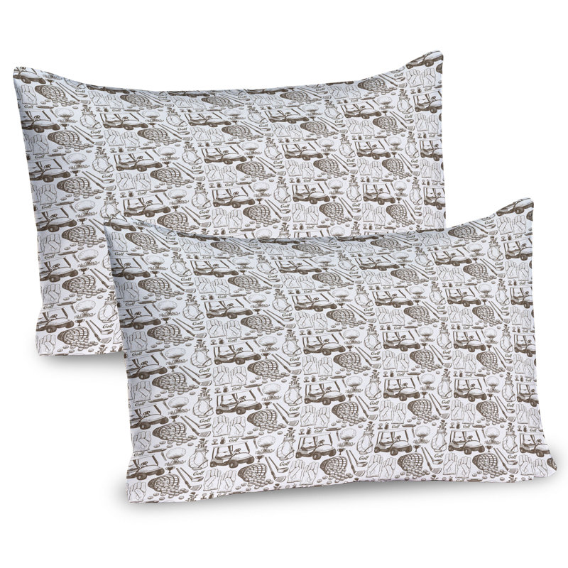 Ensemble de 2 taies décoratives Ambesonne, H 20 po x l 36 po