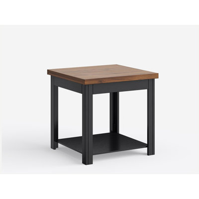 24-inch side table, no assembly required, suitable for the living room