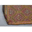 Grand tapis kilim turc antique avec broderie colorée en rouge - idéal pour les espaces de salon