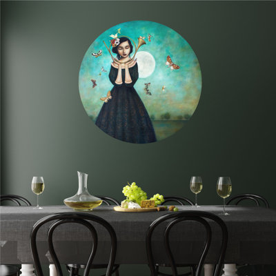 Décalcomanie murale échos soirée