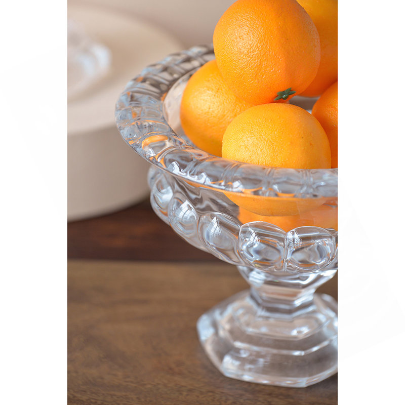 S/2 D7.7X6.3" Omari Crystal Display Bowl