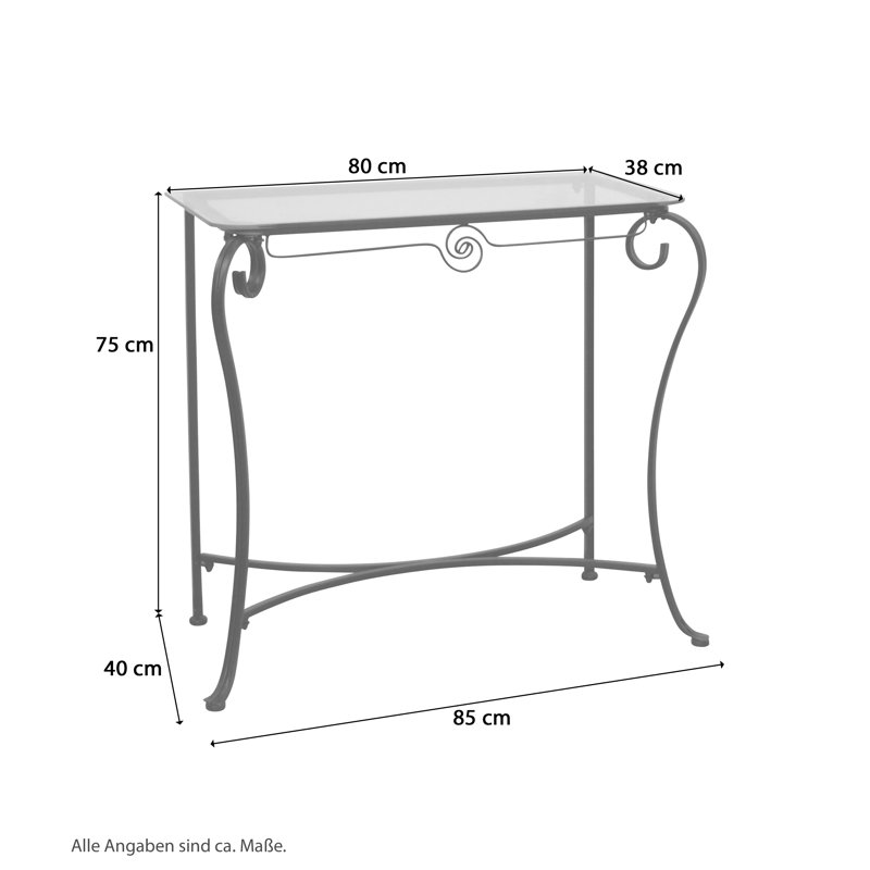 Damien 85Cm Console Table