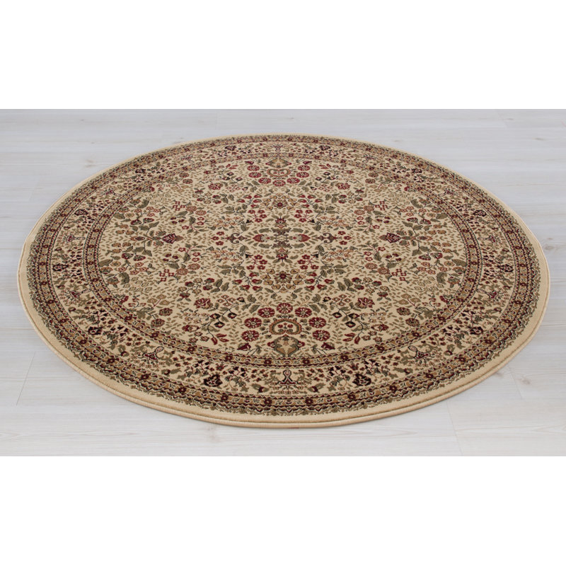 Izaiah Oriental Indoor Rug, Round 7'10"