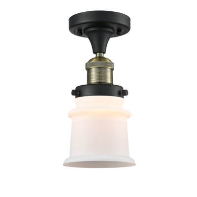 Plafonnier semi-encastré 1 lumière 5,25 po Alexandira