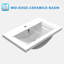 Clydeen 600mm Single Bathroom Vanity with Drop In Ceramic Basin-1923367694