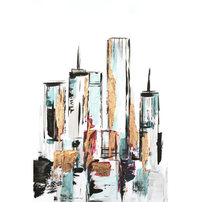 «Leilend City Vibes I» sur toile par Ethan Harper, reproduction