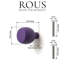 ROUS Hardware Mid Century Modern Sphere Knob-1884987345