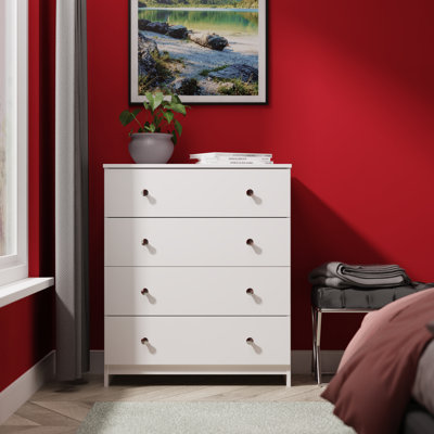Borth 4 Drawer Chest (Ready Assembled)
