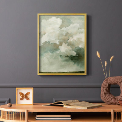 Coming Rain I Framed Print - Solid Wood