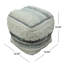 Repose-pieds carré 16 po Bartow-670759482