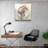 Elegant Decorative Tempered Glass Painting, 40 x 40 Inches | 100% Tempered Glass, Thickness: 0.16 Inches | UV Printing for Vibrant Colors & Durability | Perfect for Home Decor & Art Enthusiasts
