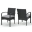Chaise de salle à manger Cordoba Kd Pe [Ensemble de 2 pièces] Chaises de cuisine Chaises de salle à manger d'extérieur-176809804