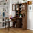 Antheris Modern Computer Desk Set with Glass Doors-117122581