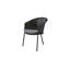 Trinity Patio Dining Armchair with Gray/White/Light Gray Cushion-70342905