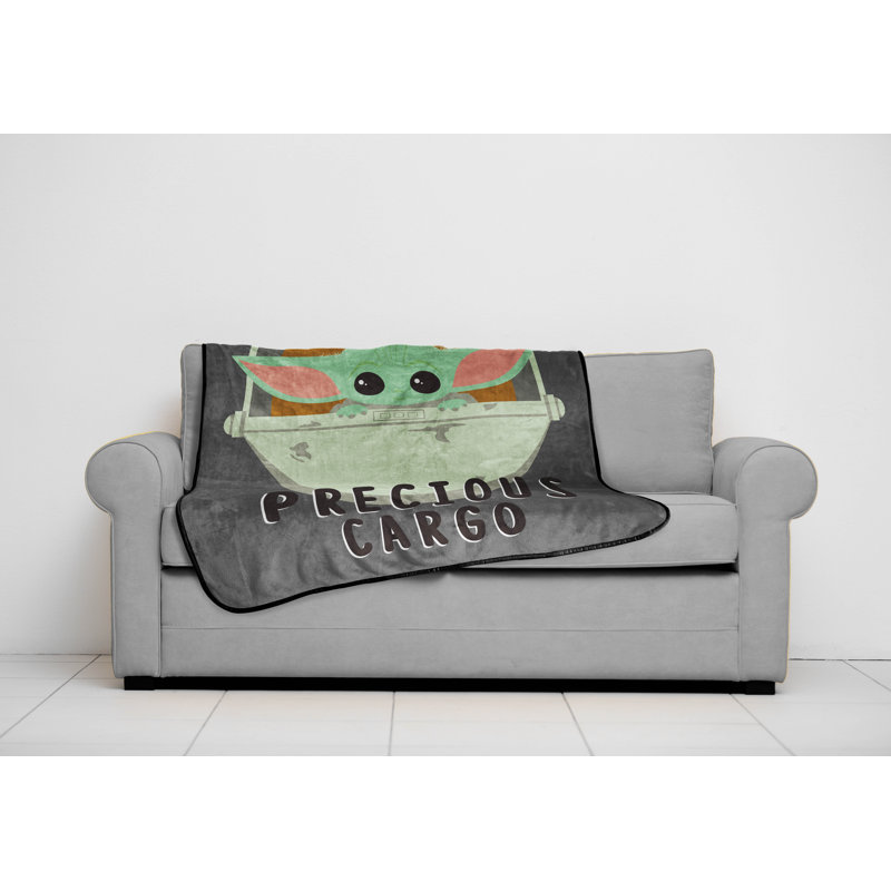 Disney The Mandalorian Curious Child Silk Touch Throw Blanket | Wayfair