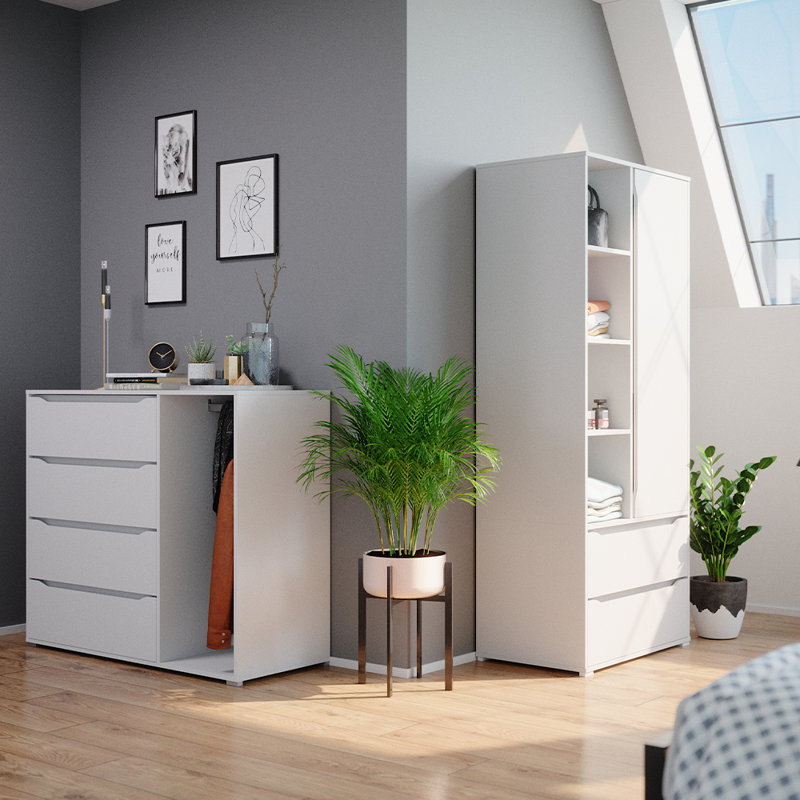 Ambrette 120cm W 4 - Drawer Chest of Drawers