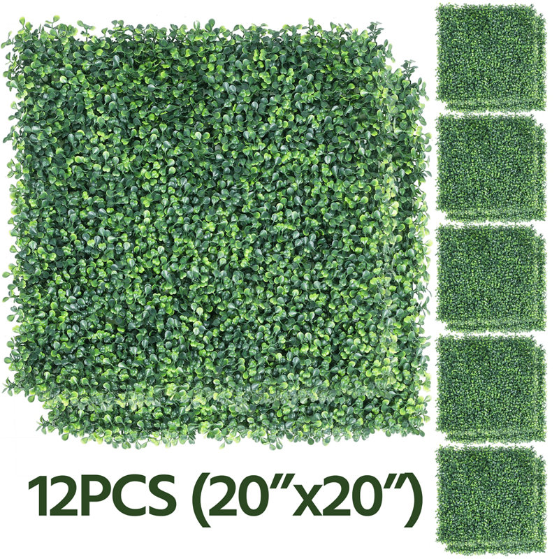 20” x 20” Artificial Boxwood Hedge Leaves