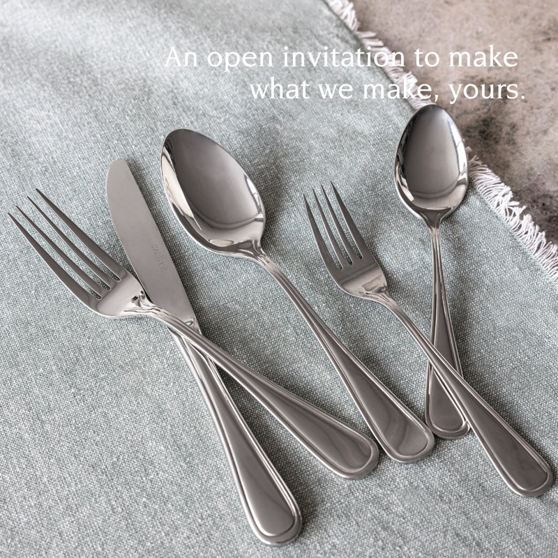 Over&back Classic 18/8 Flatware Set - Service for 4