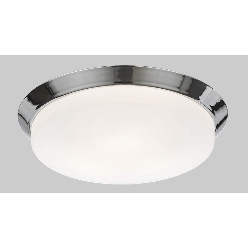 Coupland Glass Flush Mount
