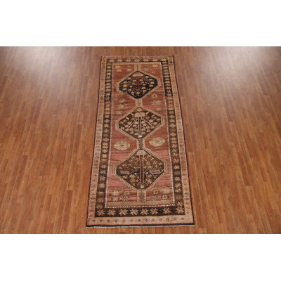 Handmade Traditional  Runner Rug 4x10