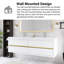Meuble-lavabo double 71 po avec comptoir intégré en composite 71 po-1708905826