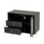 Ensemble de coiffeuse moderne avec miroir et lumières, ensemble de table de maquillage compact-628768557