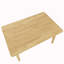1 Solid Wood Table + 4 Upholstered Chairs-970662164-970662163