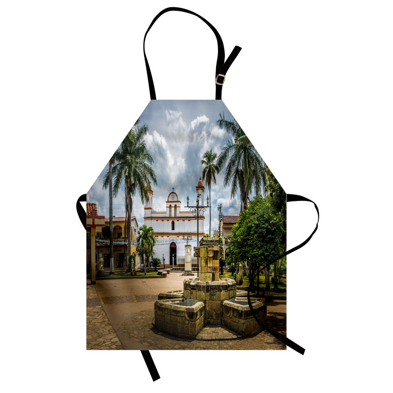 Multicolore, tablier de voyage East Urban Home, cuisine, jardinage, taille adulte