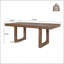Table de salle à manger extensible de 60 à 78 po, table de cuisine en bois de ferme avec rallonge amovible, grande table extensible pour 4 à 8 personnes-816688639
