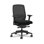 Chaise de bureau ergonomique HON Nucleus Mesh, inclinaison avancée, structure noire, noir