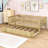 Clyda Daybed with Twin Trundle and Fence Guardrails-970105892-970105891