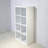 Smart Cube 8-Cube Organizer Storage With Opened Back Shelves,2 X 4 Cube Bookcase Book Shleves For Home, Office-934428495