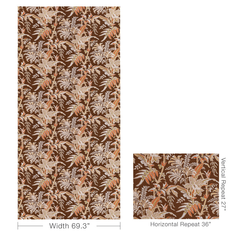 Seychelles 100% Cotton Performance Fabric, Mocha