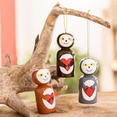 Ornement suspendu Love Sloth