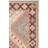 Southwestern Handmade Tufted Cotton/Wool Red/Ivory Area Rug-207550968