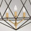 Ausonio 3 - Light Brown Cluster Pendant