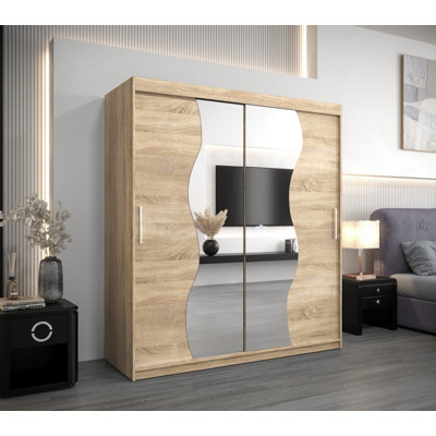 Brieah Manufactured Wood Wardrobe