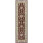 Tapis de couloir gris / brun en laine noué à la main de style oriental 2 pi 8 po x 8 pi 7 po Grigori