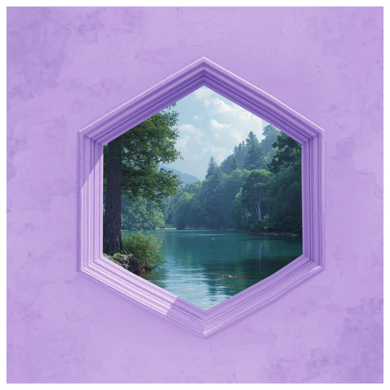 Couvre-lit matelassé Hexagon, Très grand lit
