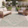 Danya Aqua/Cream Indoor/Outdoor Area Rug