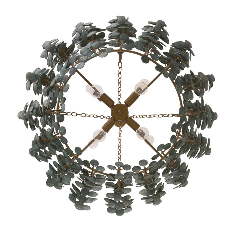 Bilal 8 - Light Iron Chandelier