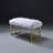 Winterbourne Down Faux Fur Upholstered Bench