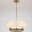Luminaire suspendu cylindrique à 3 lumières