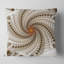 Abstract Fractal Spiral Pattern Throw Pillow-30422427-30422423